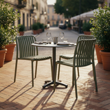 moia greenwood moia greenwood sedia como in polipropilene verde a listelli sedia outdoor design moderno ean 8013054838606