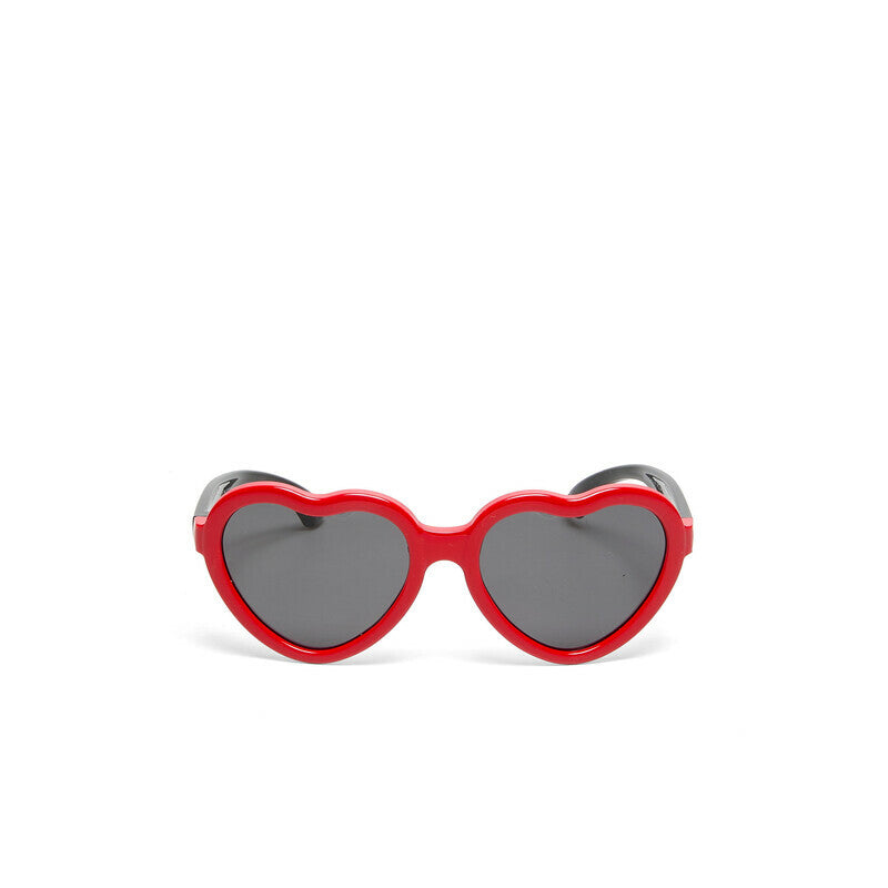 okkia okkia occhiale baby da sole premontato cuore colore black red 6 10 anni ean 8056211375897