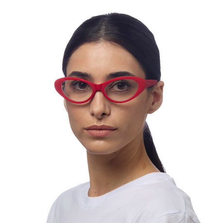 okkia okkia occhiale da lettura mod lina cat eye red diottrie 2 00 ean 8058093548741