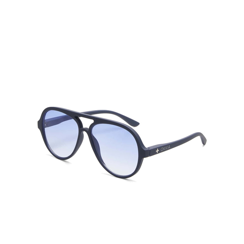okkia okkia occhiale da sole premontato a forma di goccia mod alessio midnight ean 8055773198081