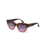 okkia okkia occhiale da sole premontato gatto big frame mod claudia havana pink ean 8056211371455