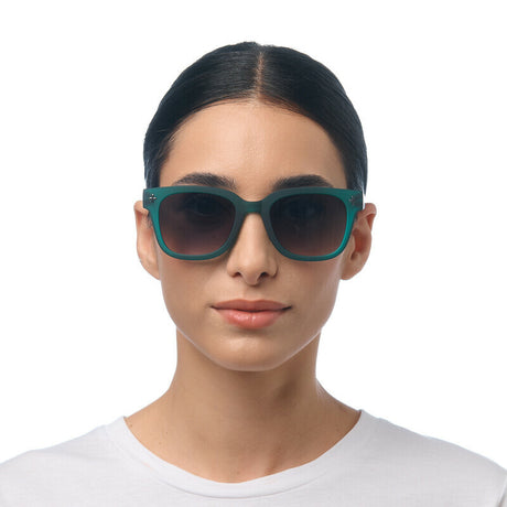 okkia okkia occhiale da sole premontato mod giovanni translucid verde soft touch con lenti verde ean 8056211375323