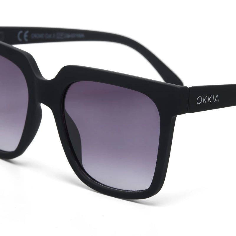 okkia okkia occhiale da sole premontato mod roma spring arms black ean 8056211371196