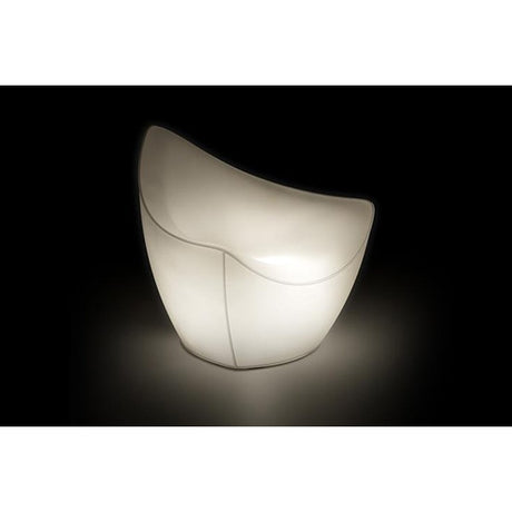 plust plust poltrona vela light indoor outdoor bianco light