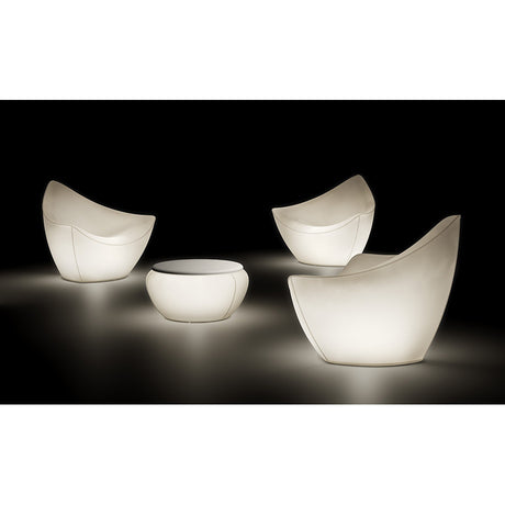 plust plust vela caffe table light in out con piano bianco light tavolino rotondo