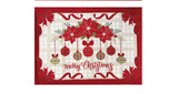 preziosa home preziosa home tappeto natale in ciniglia jacard piazzato ass antiscivolo 55 x 80 cm multicolor 1 pz ean 8050264188022