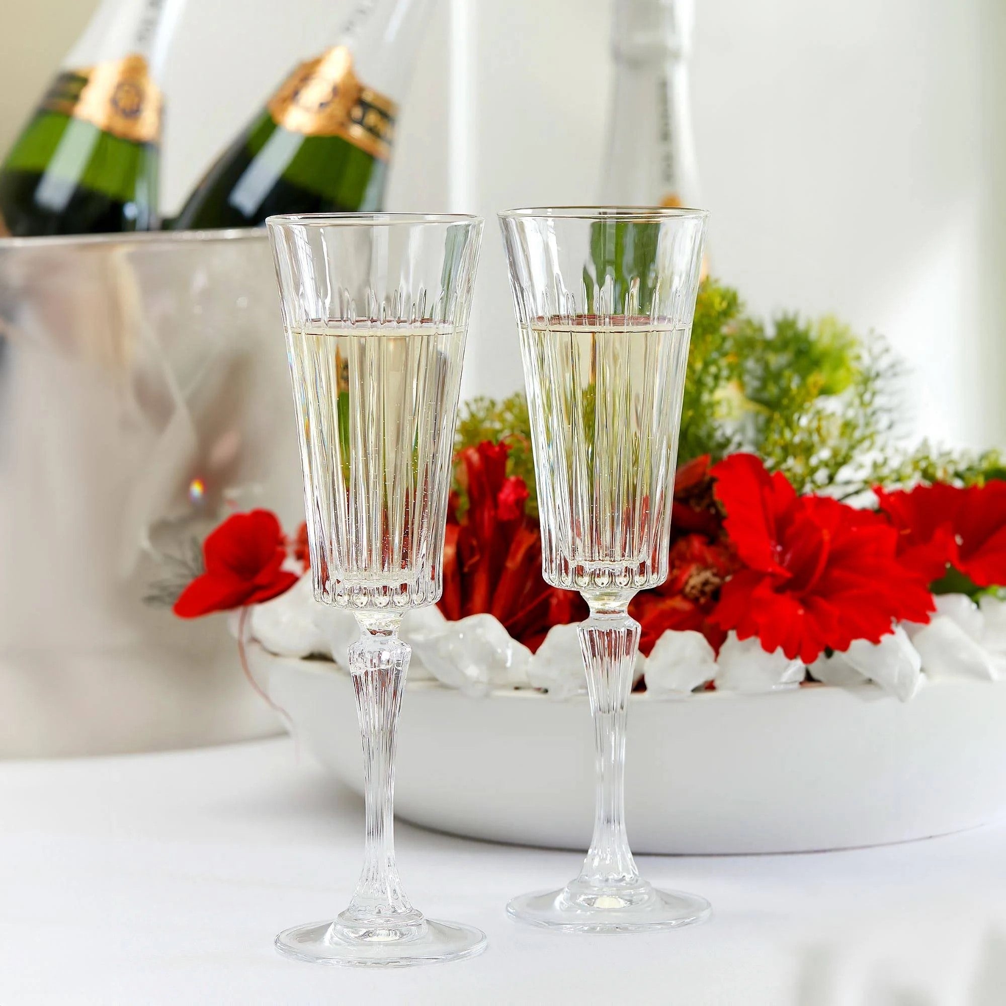 RCR Cristalleria Italiana Timeless Flute Goblet 21 Cl 6 Pcs – L