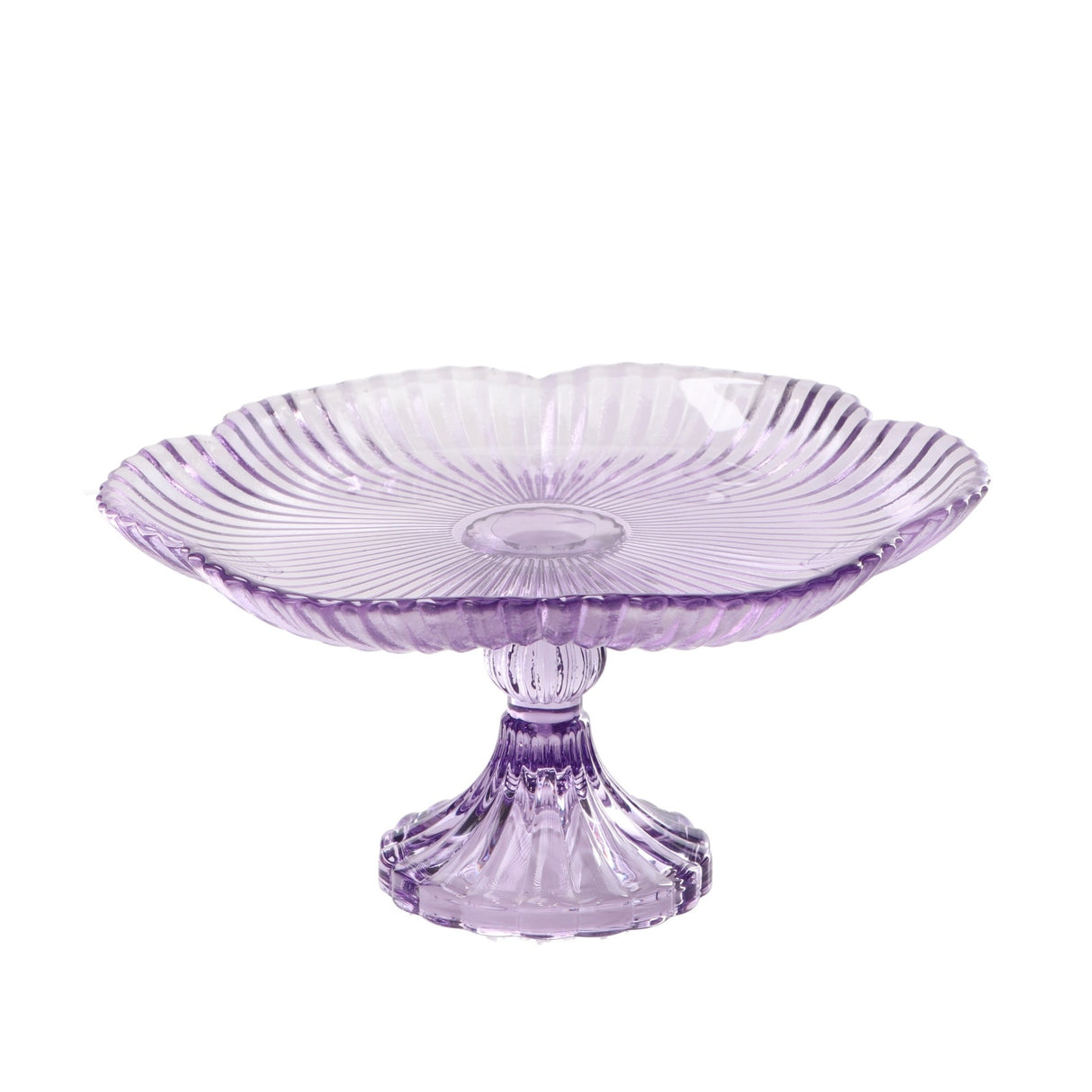 regalo italiano regalo italiano alzata in vetro d 20 cm h 105 cm ass alzatina portadolci elegante design moderno 1 pz ean 8057586208230