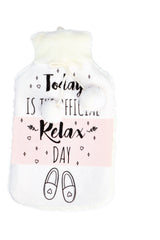 regalo italiano regalo italiano borsa acqua calda con cover pelliccia natalizia ass 2 lt bianco 1 pz ean 8021785770270