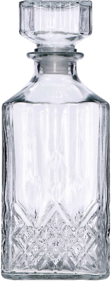 regalo italiano regalo italiano bottiglia in vetro ass 2 modelli 800 ml 9 x 9 cm h 23 cm 1 pz ean 8057586125209