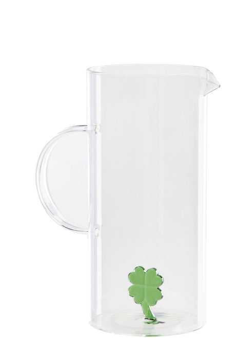 regalo italiano regalo italiano caraffa con decoro assortito 3d 14 lt d 17 cm h 22 cm vetro trasparente 1 pz ean 8057586199583