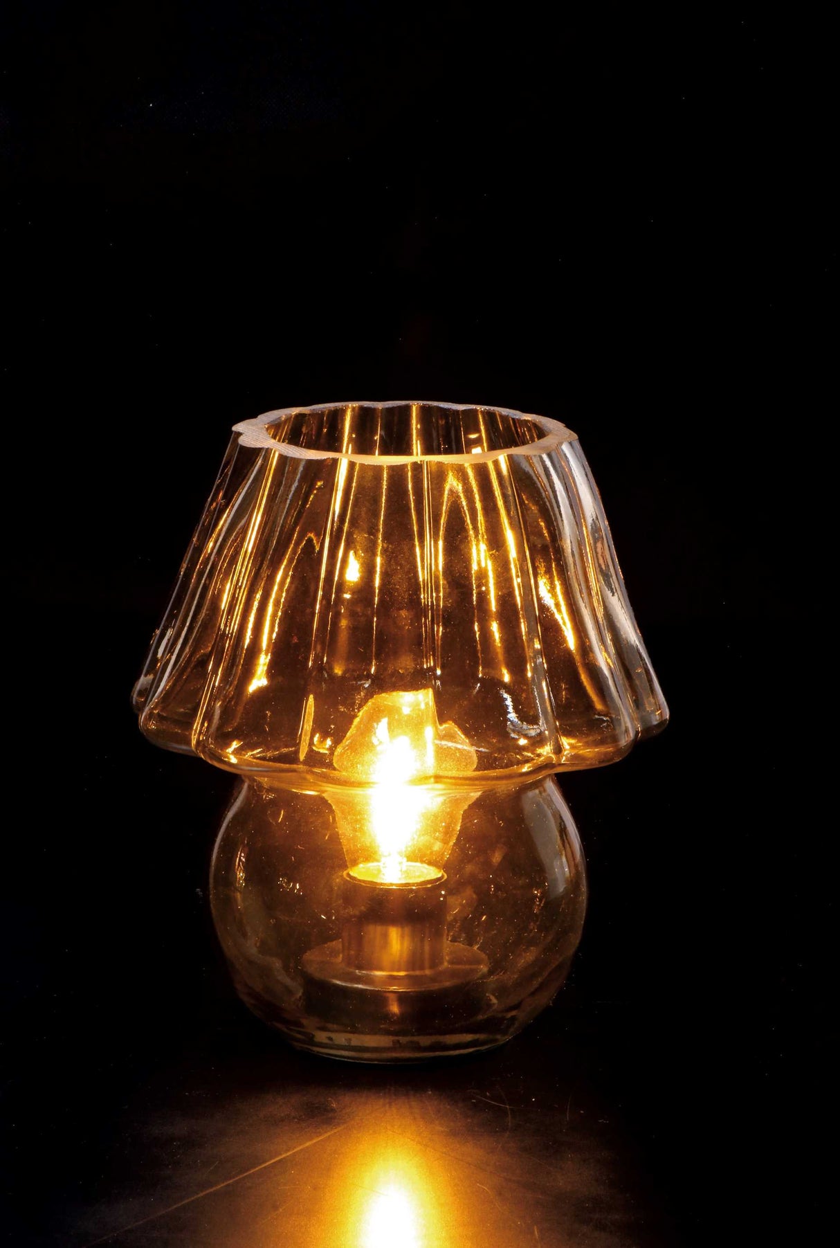 regalo italiano regalo italiano lampada di natale vetro ass d 17 cm h 18 cm oro 1 pz ean 8057586127449