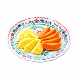 regalo italiano regalo italiano piatto frutta glen in melamina d 22 cm h 2 cm multicolor ean 8057586160743