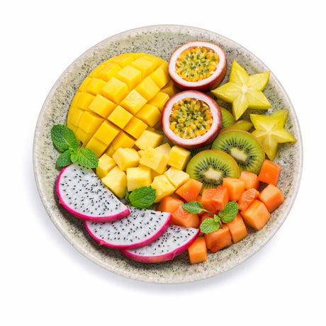 regalo italiano regalo italiano piatto frutta in melamina d 24 cm h 3 cm crema ean 8057586047402