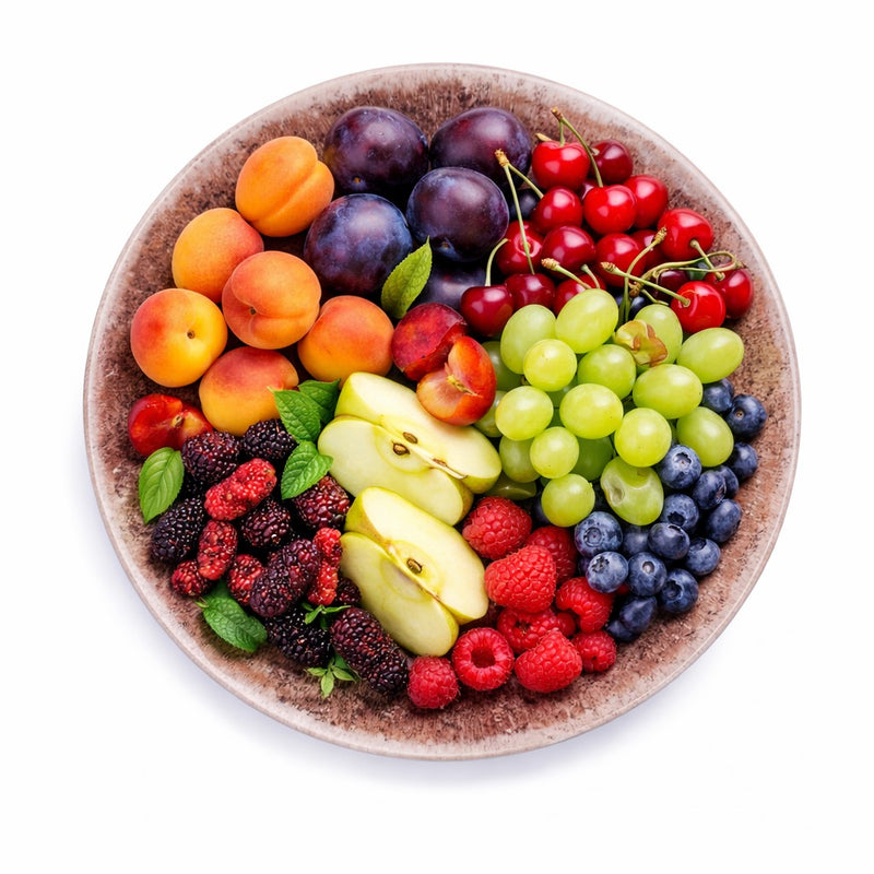 regalo italiano regalo italiano piatto frutta in melamina d 24 cm h 3 cm terra ean 8057586047433