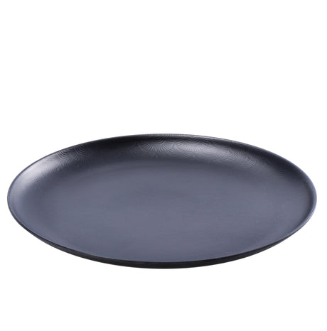 regalo italiano regalo italiano piatto piano owens melamina d 25 cm nero ean 8057586111400