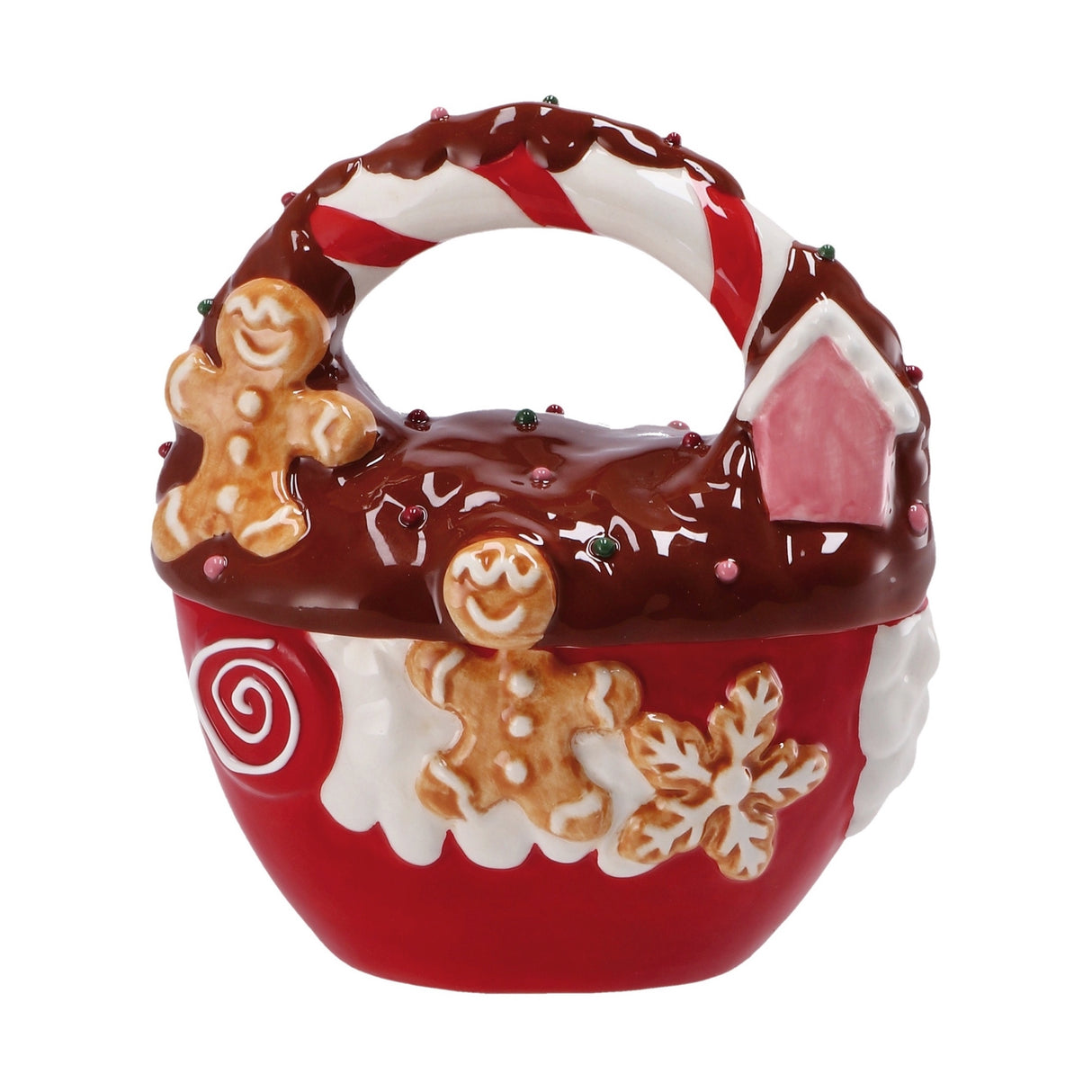 regalo italiano regalo italiano scatola natale 13 x 8 cm h 14 cm ceramica ass rosso 1 pz ean 8057586035492
