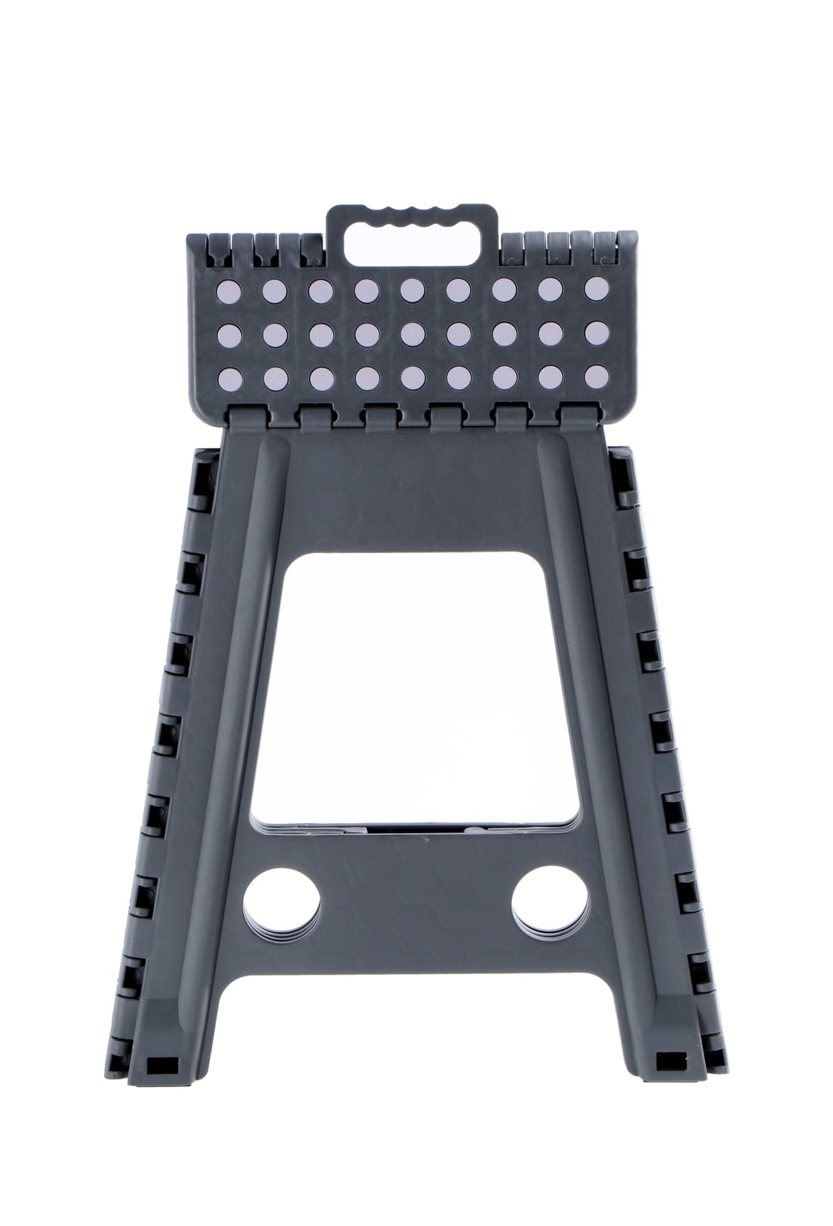 regalo italiano regalo italiano sgabello pieghevole ass h 45 cm 35 x 40 cm plastica nero grigio 1 pz ean 8057586203563