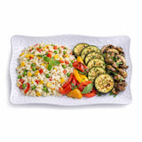 regalo italiano regalo italiano vassoio rettangolare in melamina 48 x 28 x 2 cm bianco ean 8057586002685