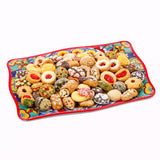 regalo italiano regalo italiano vassoio rettangolare rian in melamina 36 x 23 cm h 2 cm rosso blu ean 8057586160644