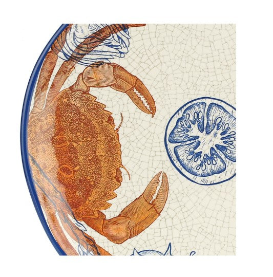 rose tulipani rose tulipani vassoio rotondo ocean life melamina d 32 cm ean 8018594611214