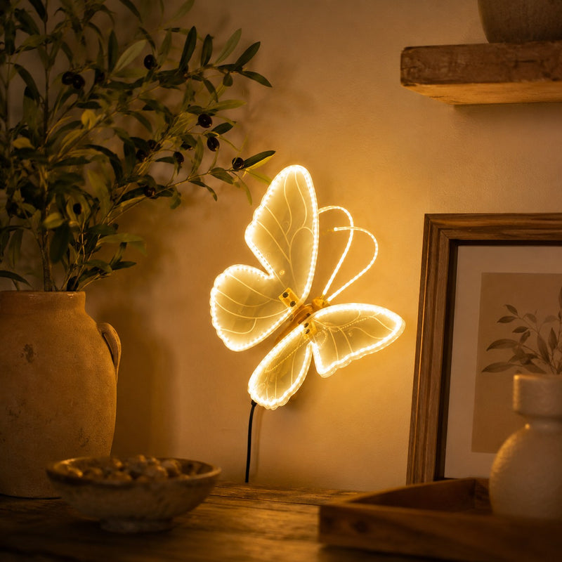 star import italy star import italy decorazione farfalla luminosa 40 cm con adattatore ean 8054751449450
