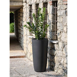 teraplast teraplast vaso a colonna dafne 50 resina antracite ean 8051560208315