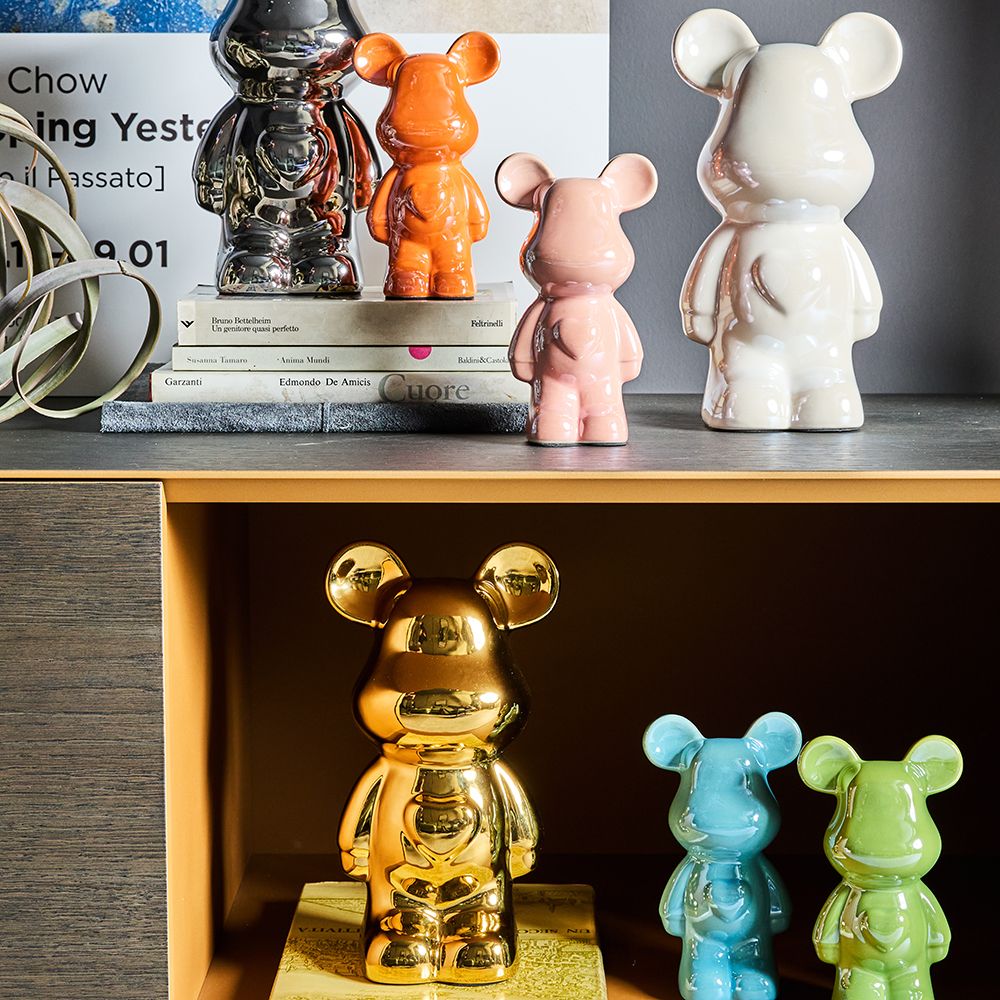 tognana tognana orso salvadanaio home decor bear h 27 cm ceramica bianco ean 8056444012590