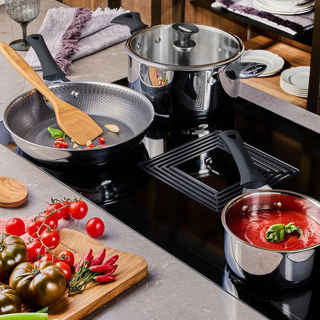 tognana tognana padella 1 manico d 24 cm linea luxury design acciaio inox ean 8056444040067