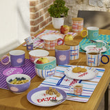 tognana tognana piatto dessert celebrity good vibes d 205 cm new bone china multicolor ean 8056444538670