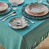 tognana tognana tovaglia chambray textile 150 x 350 cm verde ean 8056444415834