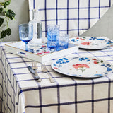 tognana tognana tovaglia picnic blu textile 150 x 350 cm bianco blu ean 8056444400564