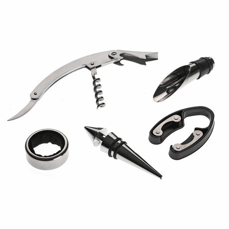 versa versa bottiglia set 5 utensili gran riserva h 32 cm d 7 cm scatola litografata ean 8420327598363