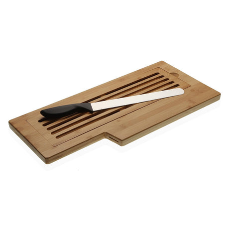 versa versa tagliere in bamboo 50 x 23 cm con coltello ean 8420327529770