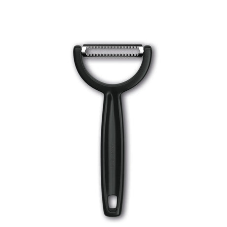 victorinox victorinox pelaverdure ypso lama dentellata doppio taglio acciaio lota nero ean 7613329185650