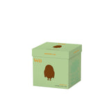 wd lifestyle wd lifestyle bicchiere vetro borosilicato cc 250 ml decoro gufo ean 8055035685205