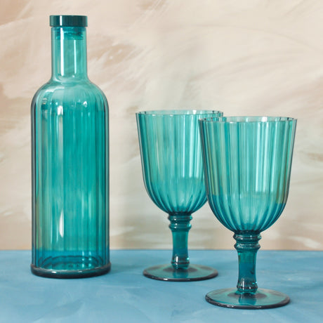 wd lifestyle wd lifestyle bottiglia in acrilico 1 lt turchese ean 8033040744957