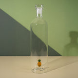 wd lifestyle wd lifestyle bottiglia vetro con tappo cc 12 lt decoro ananas ean 8055035685359