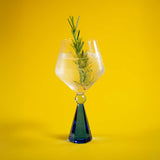 wd lifestyle wd lifestyle calice per gin tonic in verto base effetto diamante blu ean 8055035683959