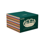 wd lifestyle wd lifestyle cestino centrotavola in stoneware verde ean 8055035683775