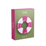 wd lifestyle wd lifestyle salvagente gonfiabile decorazione fasce bianche e rosa