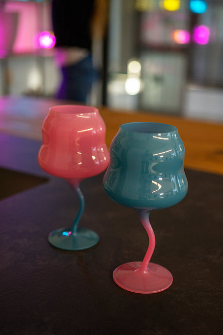 wd lifestyle wd lifestyle set 2 calici cocktail 450 ml azzurro rosa rosa e azzurro ean 8053300579037