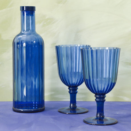 wd lifestyle wd lifestyle set 2 calici in acrilico 460 ml blu ean 8053300574469