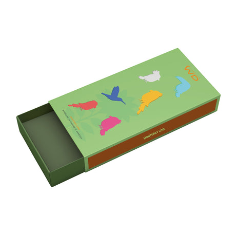 wd lifestyle wd lifestyle set 6 anellini segnaposto vetro colorato decoro animali ean 8055035685694