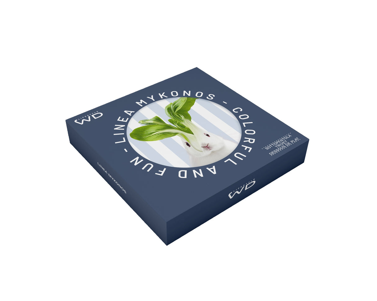 wd lifestyle wd lifestyle sottopentola in ceramica d 18 cm decoro coniglio ean 8055035683607