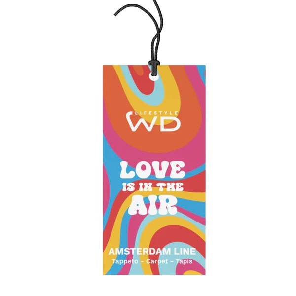 wd lifestyle wd lifestyle tappeto colorato e vivace decoro love is in the air 65 x 55 cm rosso ean 8055035682822