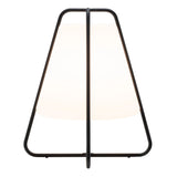 zafferano zafferano teepee lampada da tavolo portatile ledtouch dimmer nero ean 8054040727443