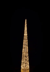 ad trend ad trend albero di natale in ferro e pe oro con 1 800 led h 210 cm ean 8057586112148