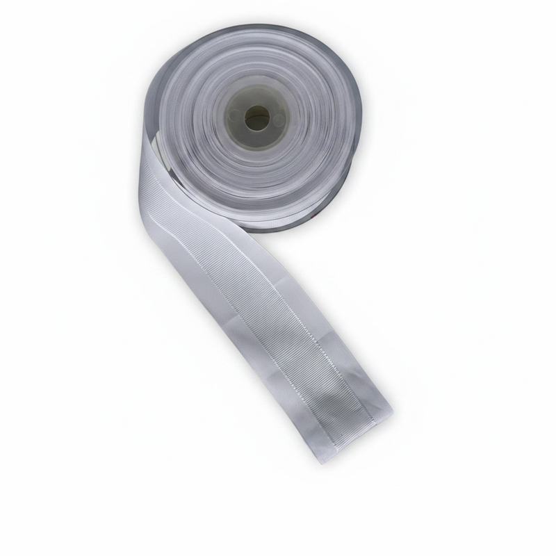 Nastro raso bianco gros grain premium per bomboniere e confezioni. Arpimex Nastro Supreme, 40 mm × 20 mt ean 8018318257001