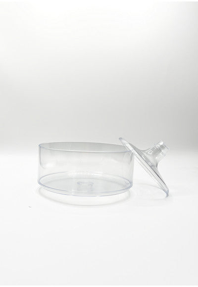 bigiemme bigiemme contenitore tondo gambo staccabile d 15 cm h 11 cm trasparente ean 8054317188748